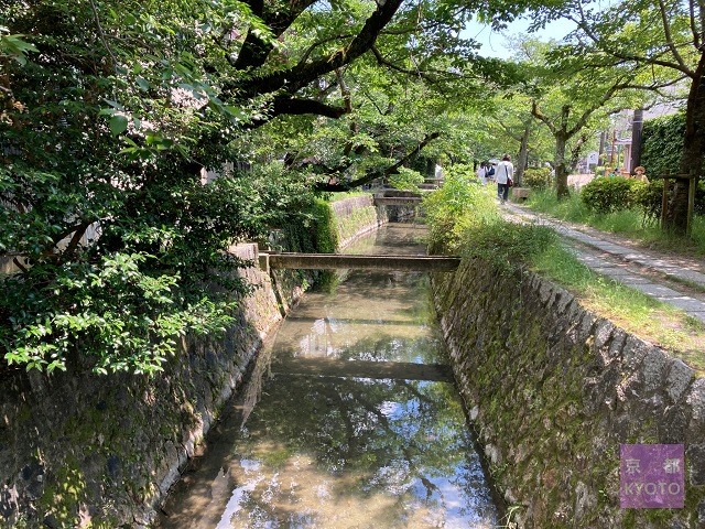 銀閣寺南橋から南側方向